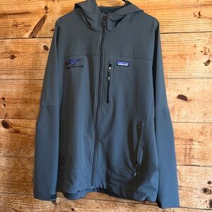Patagonia Lightweight Hooded Softshell Jacket in Slate